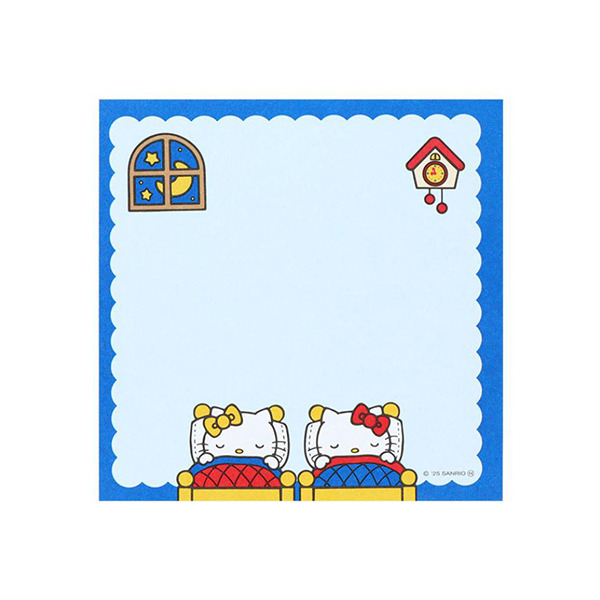 HELLO KITTY日製方形便條本(早餐時光)