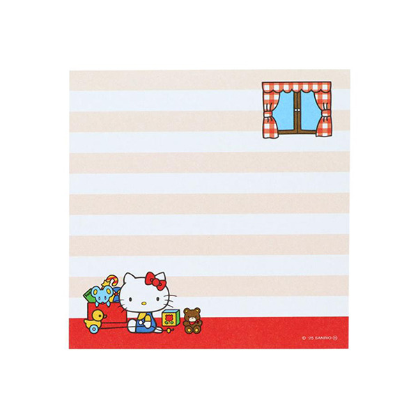 HELLO KITTY日製方形便條本(早餐時光)