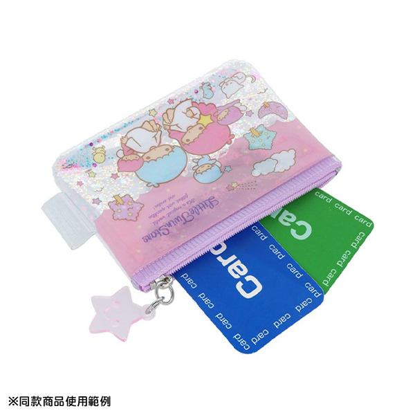 雙星仙子PVC扁平小物收納袋(魔法天空)