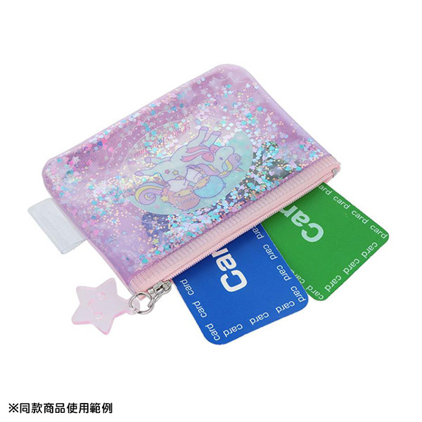 雙星仙子PVC扁平小物收納袋(獨角獸)