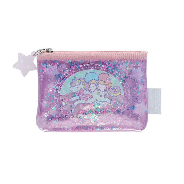 雙星仙子PVC扁平小物收納袋(獨角獸)