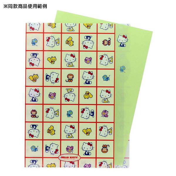 HELLO KITTY日製A4 5層檔案資料夾(復古三麗鷗人物4)