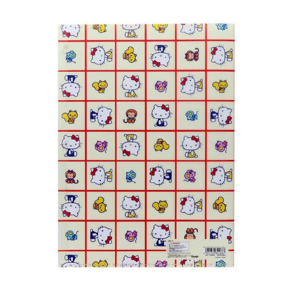 HELLO KITTY日製A4 5層檔案資料夾(復古三麗鷗人物4)