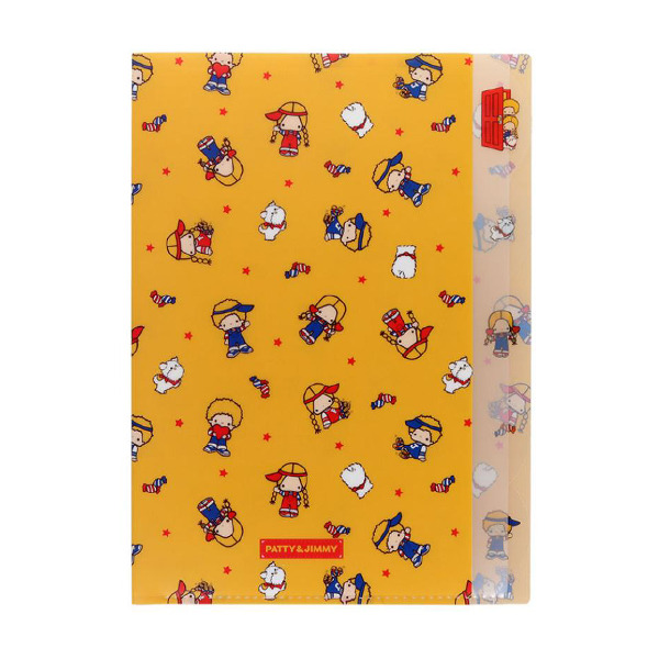 Patty&Jimmy日製A4 5層檔案資料夾(復古三麗鷗人物4)