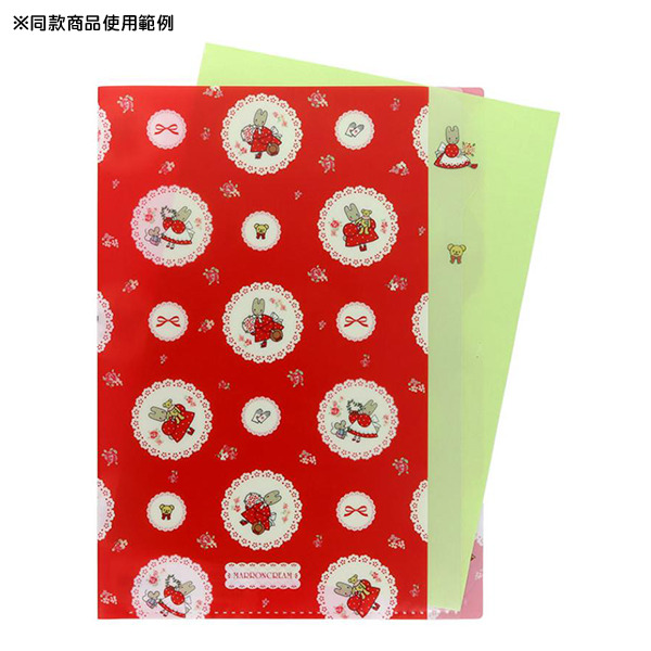 兔媽媽日製A4 5層檔案資料夾(復古三麗鷗人物4)