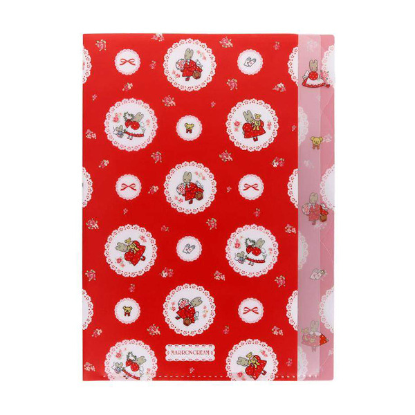 兔媽媽日製A4 5層檔案資料夾(復古三麗鷗人物4)