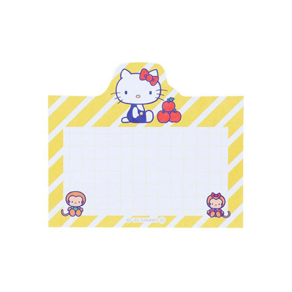HELLO KITTY日製自黏便箋/標籤便利貼(復古三麗鷗人物4)