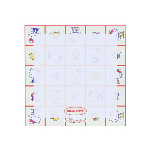 HELLO KITTY日製自黏便箋/標籤便利貼(復古三麗鷗人物4)