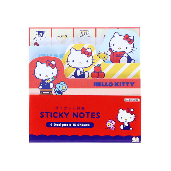 HELLO KITTY日製自黏便箋/標籤便利貼(復古三麗鷗人物4)