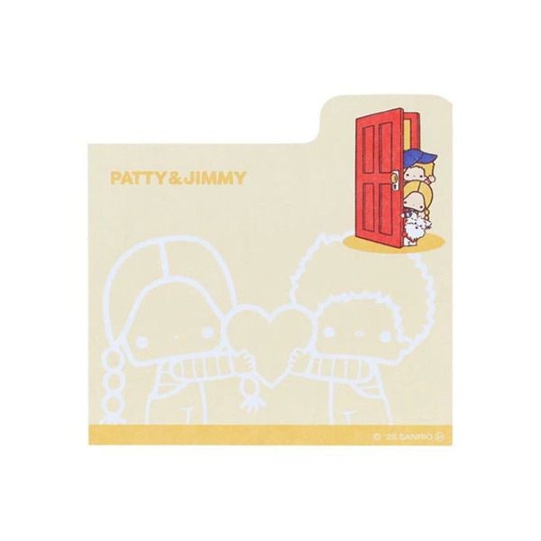 Patty&Jimmy日製自黏便箋/標籤便利貼(復古三麗鷗人物4)