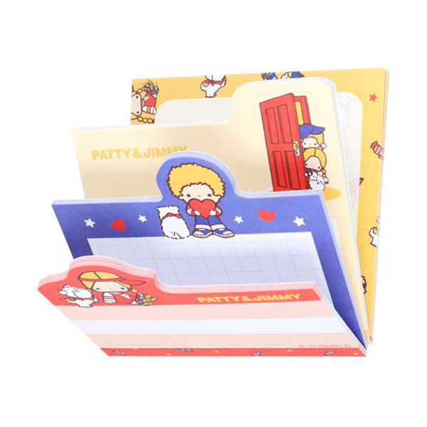 Patty&Jimmy日製自黏便箋/標籤便利貼(復古三麗鷗人物4)