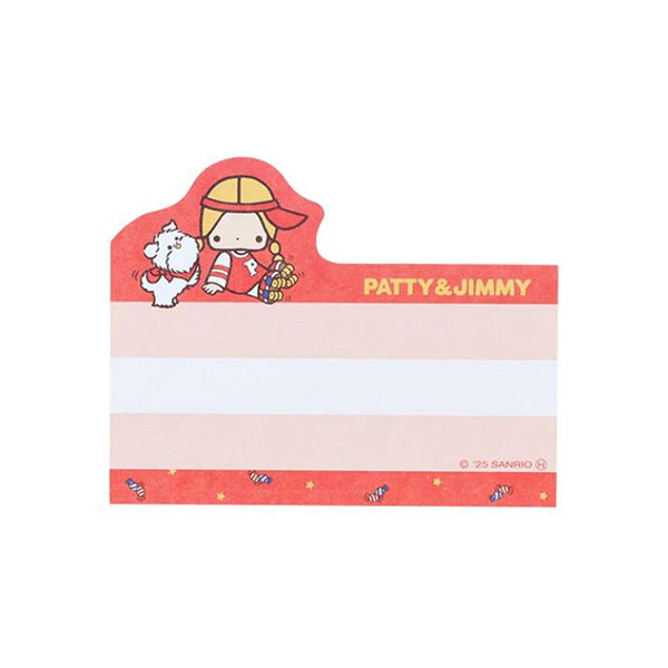Patty&Jimmy日製自黏便箋/標籤便利貼(復古三麗鷗人物4)