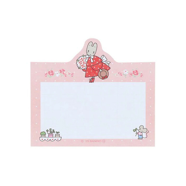 兔媽媽日製自黏便箋/標籤便利貼(復古三麗鷗人物4)