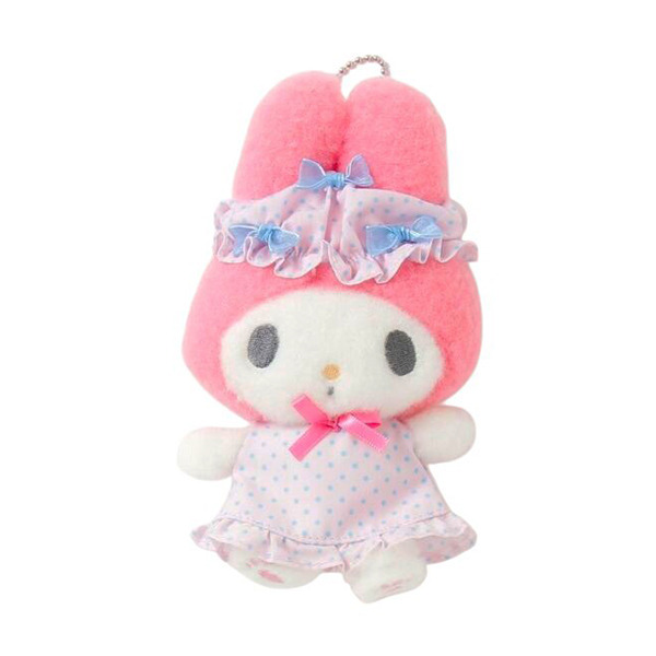 美樂蒂造型玩偶吊鍊(緞帶睡帽)