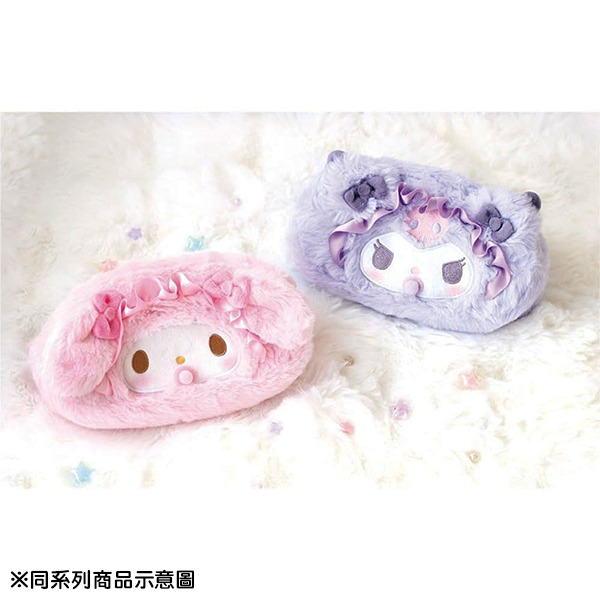 酷洛米大臉造型絨毛筆袋(奶嘴寶貝)