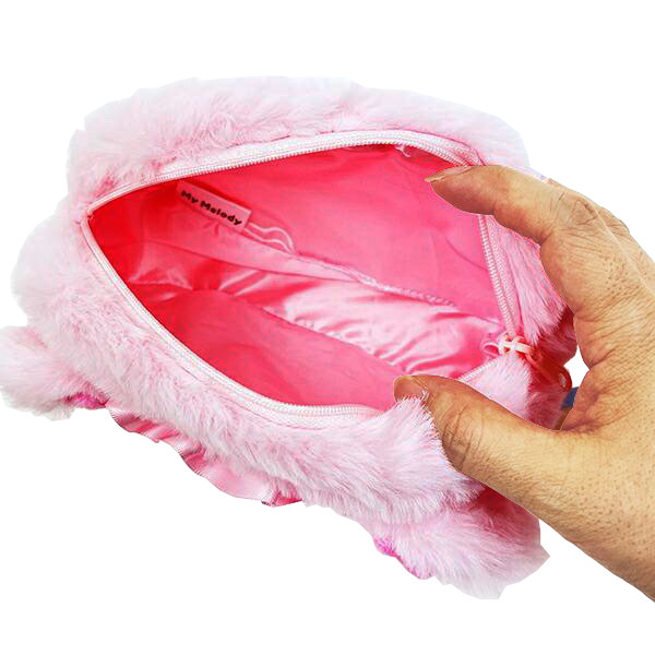 美樂蒂大臉造型絨毛筆袋(奶嘴寶貝)