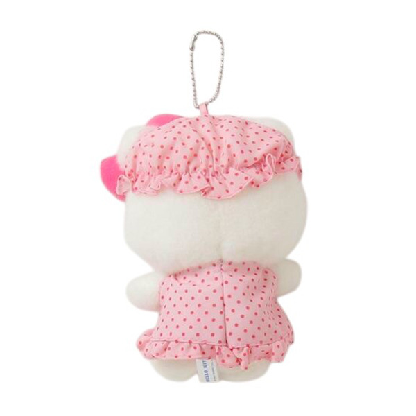 HELLO KITTY造型玩偶吊鍊(緞帶睡帽)