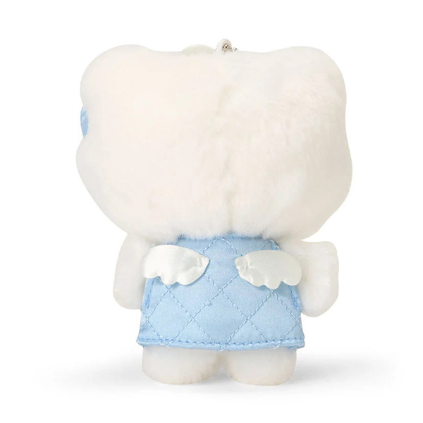 HELLO KITTY造型迷你玩偶吊鍊-藍天使(迷你絎縫菱格Ⅱ)