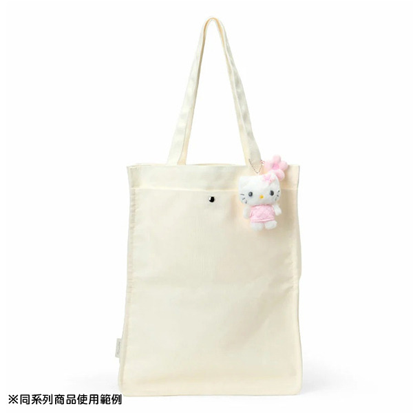 HELLO KITTY造型迷你玩偶吊鍊-白(迷你絎縫菱格Ⅱ)