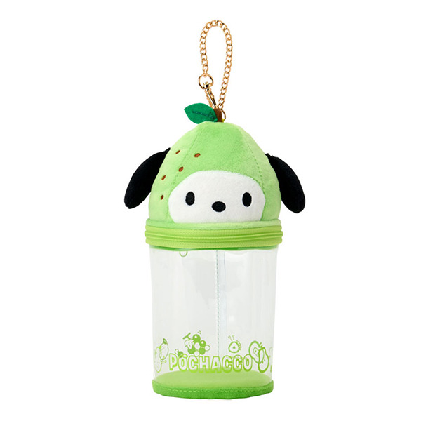 帕恰狗造型透明收納包/娃包附鍊(水果維他命)