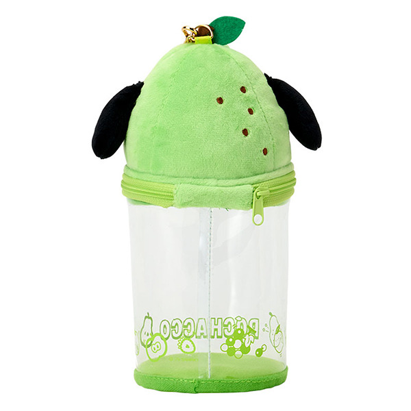 帕恰狗造型透明收納包/娃包附鍊(水果維他命)