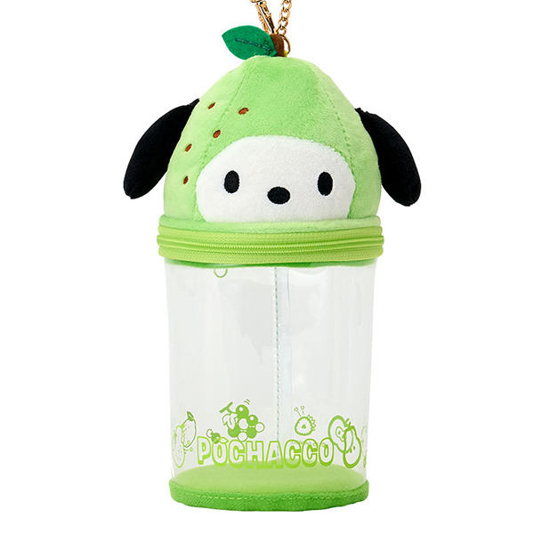 帕恰狗造型透明收納包/娃包附鍊(水果維他命)