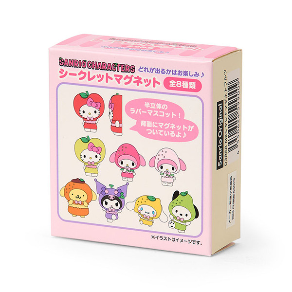 三麗鷗明星造型磁鐵盲盒-水果維他命(8種款式，隨機出貨*1)