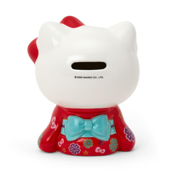 HELLO KITTY造型陶瓷存錢筒(和服)