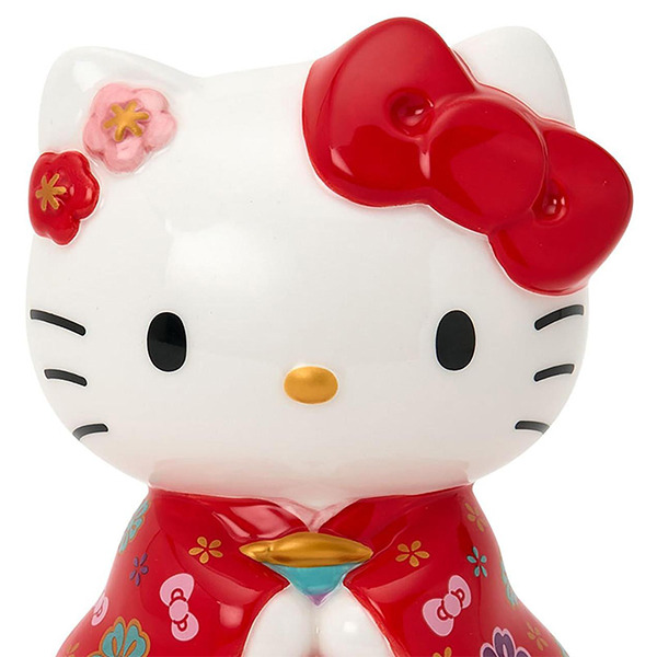 HELLO KITTY造型陶瓷存錢筒(和服)