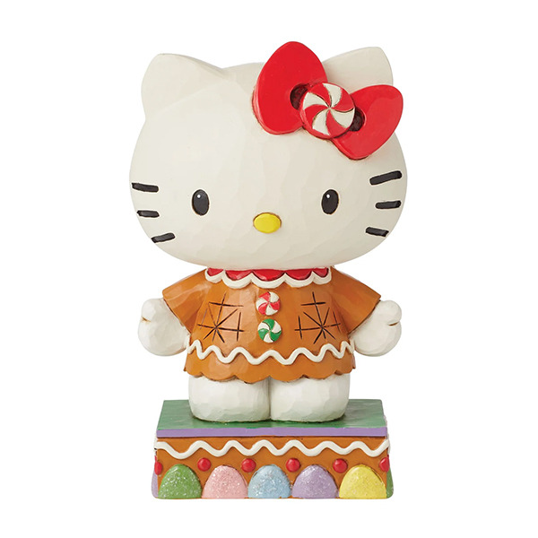 HELLO KITTY薑餅人塑像-Gingerbead Hello Kitty