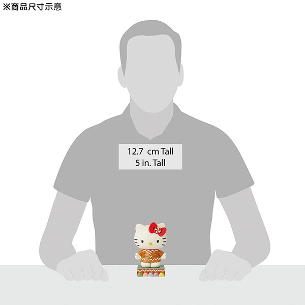 HELLO KITTY薑餅人塑像-Gingerbead Hello Kitty