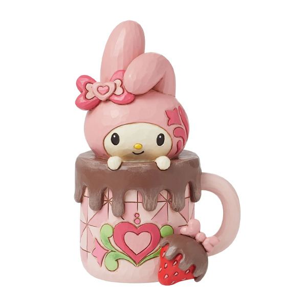 美樂蒂熱可可塑像-My Melody Hot Cocoa Personality Pose