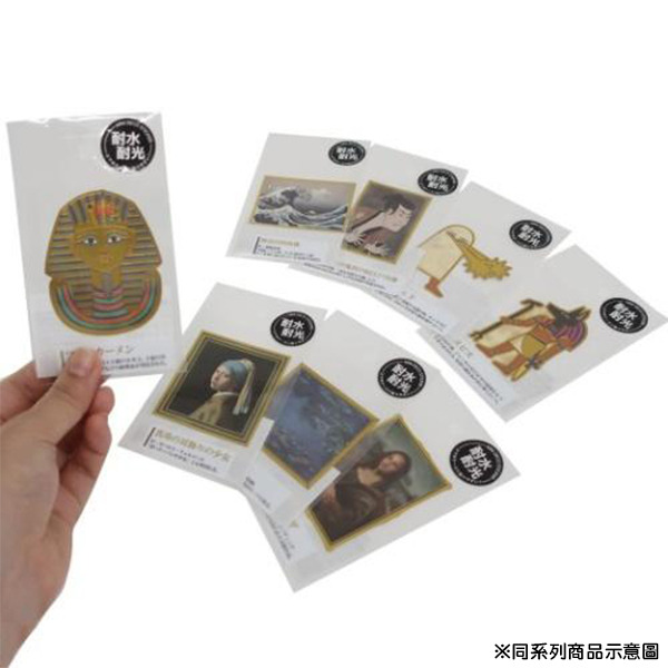 大人的圖鑑防水耐光貼紙(蒙娜麗莎)