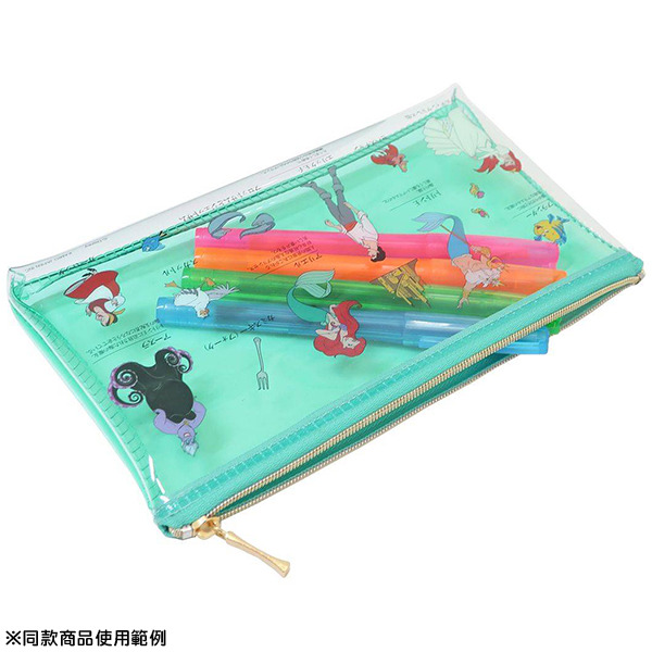 小美人魚透明筆袋(大人的圖鑑)