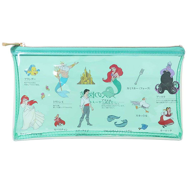 小美人魚透明筆袋(大人的圖鑑)