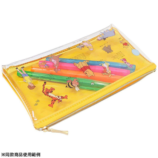 小熊維尼透明筆袋(大人的圖鑑)