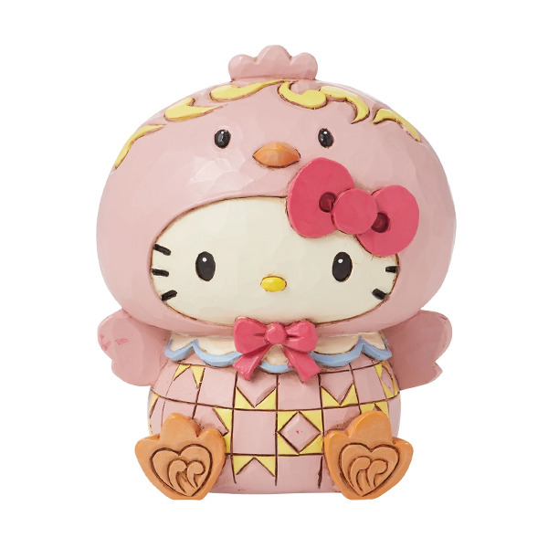 HELLO KITTY小雞裝扮迷你塑像-Hello Kitty Chick Mini