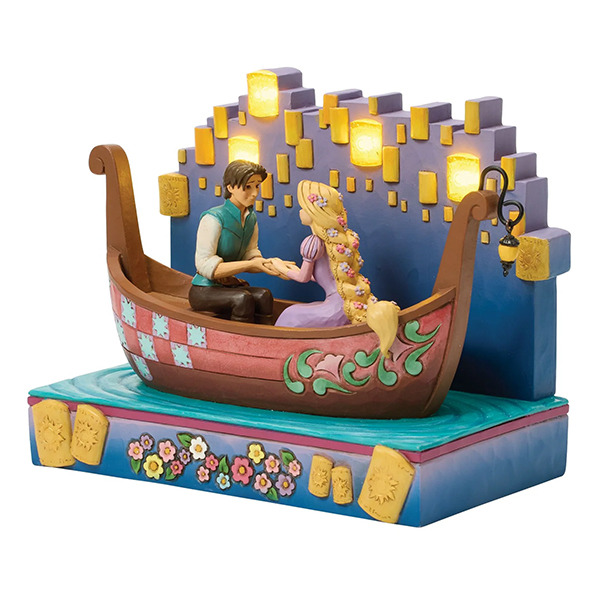 魔法奇緣浪漫乘船燈籠塑像-A Dream Come True