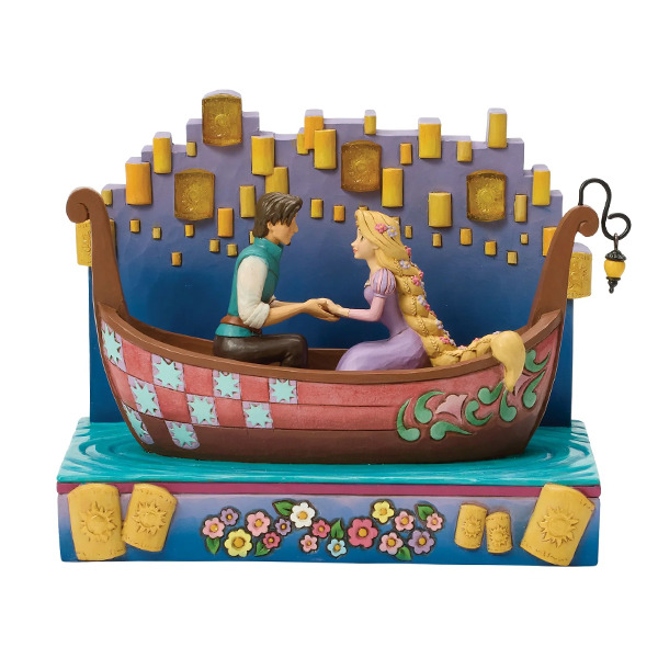 魔法奇緣浪漫乘船燈籠塑像-A Dream Come True