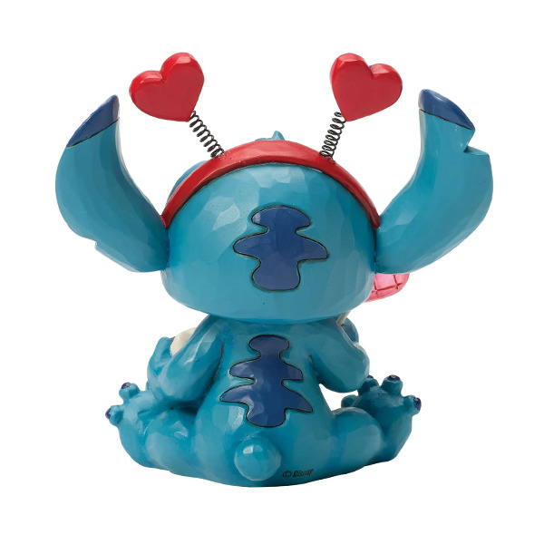 史迪奇情人節愛心裝扮塑像-Sucker for Love