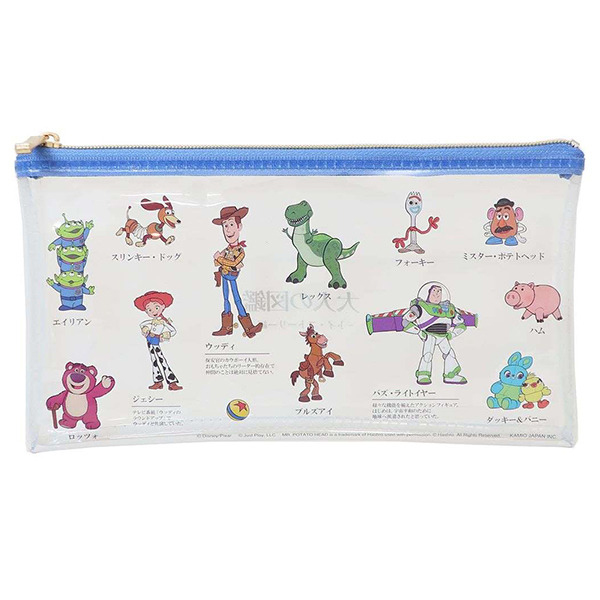 玩具總動員透明筆袋(大人的圖鑑)