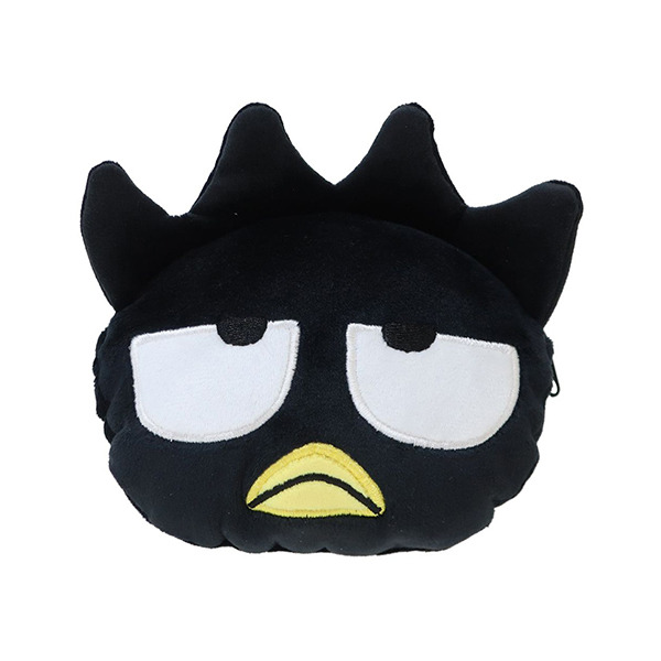 酷企鵝造型絨毛小物收納包(大臉)