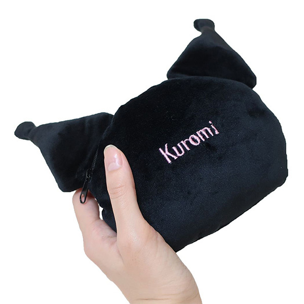 酷洛米造型絨毛小物收納包(大臉)