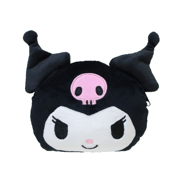 酷洛米造型絨毛小物收納包(大臉)