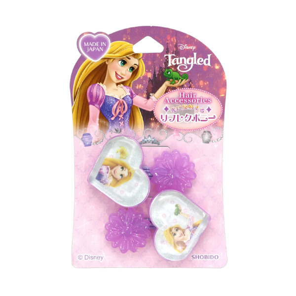 樂佩日製造型髮束組-一組2個入(閃亮愛心)