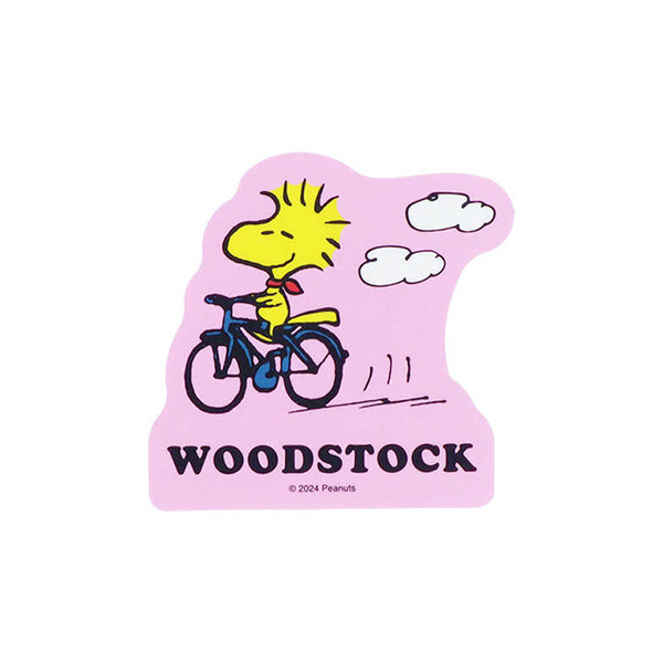 胡士托日製塑膠裝飾貼紙(一路順風-腳踏車)