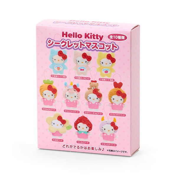 HELLO KITTY造型迷你吊飾盲盒-My Deco Bag(10種款式，隨機出貨*1)