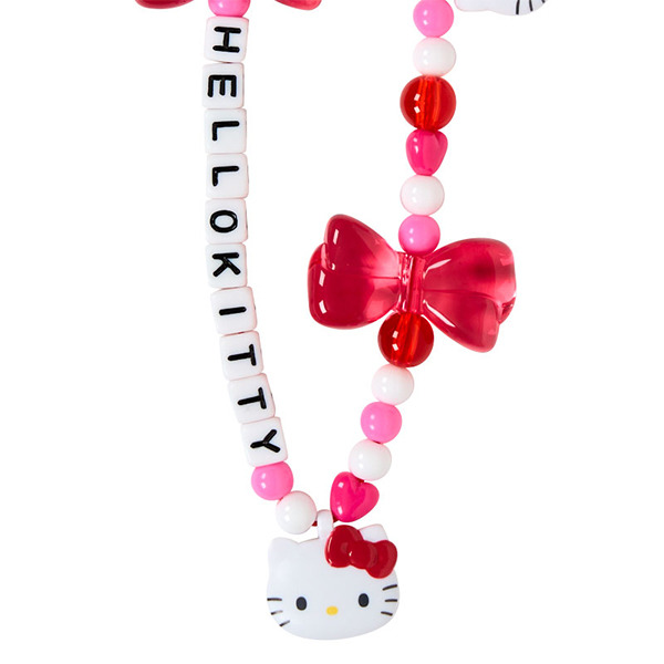 HELLO KITTY串珠手機吊飾(My Deco Bag)