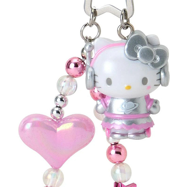 HELLO KITTY串珠吊飾/鑰匙圈(心動領航員)