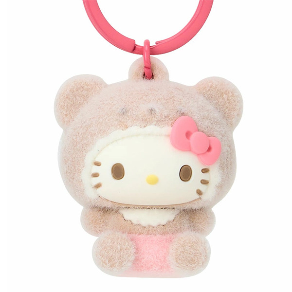 HELLO KITTY立體公仔造型鑰匙圈/掛飾(裝扮熊寶寶)